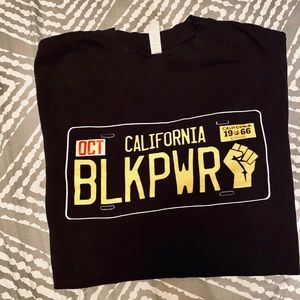 Black Power T-shirts.